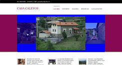 Desktop Screenshot of casacaleyos.com