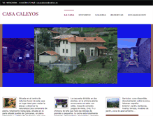 Tablet Screenshot of casacaleyos.com
